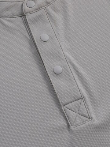 YOUTHUP Shirt 'Leibfrei' in Grey