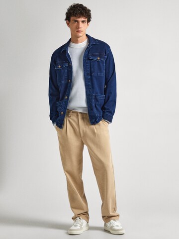 Pepe Jeans Between-Season Jacket 'BINGHAM' in Blue