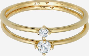 ELLI PREMIUM Ring Edelstein Ring in Gold