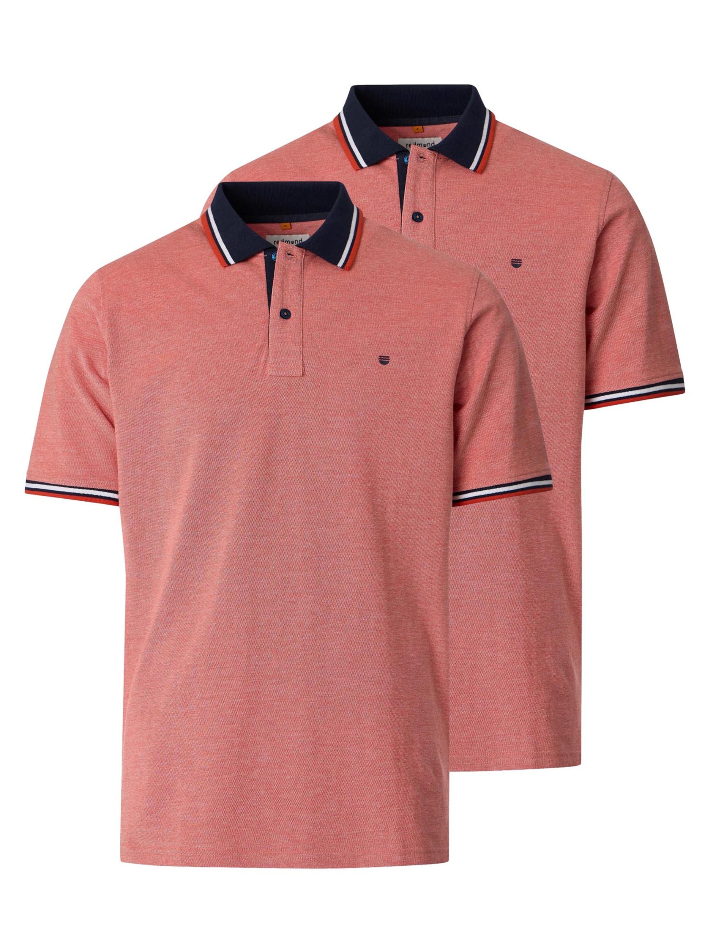 redmond Shirt 'Basic' in Red: front