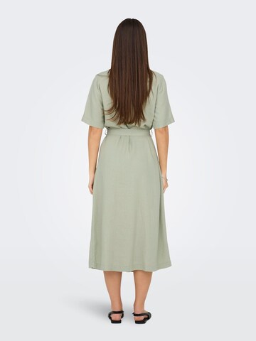 Abito camicia 'ONLCaro' di ONLY in verde