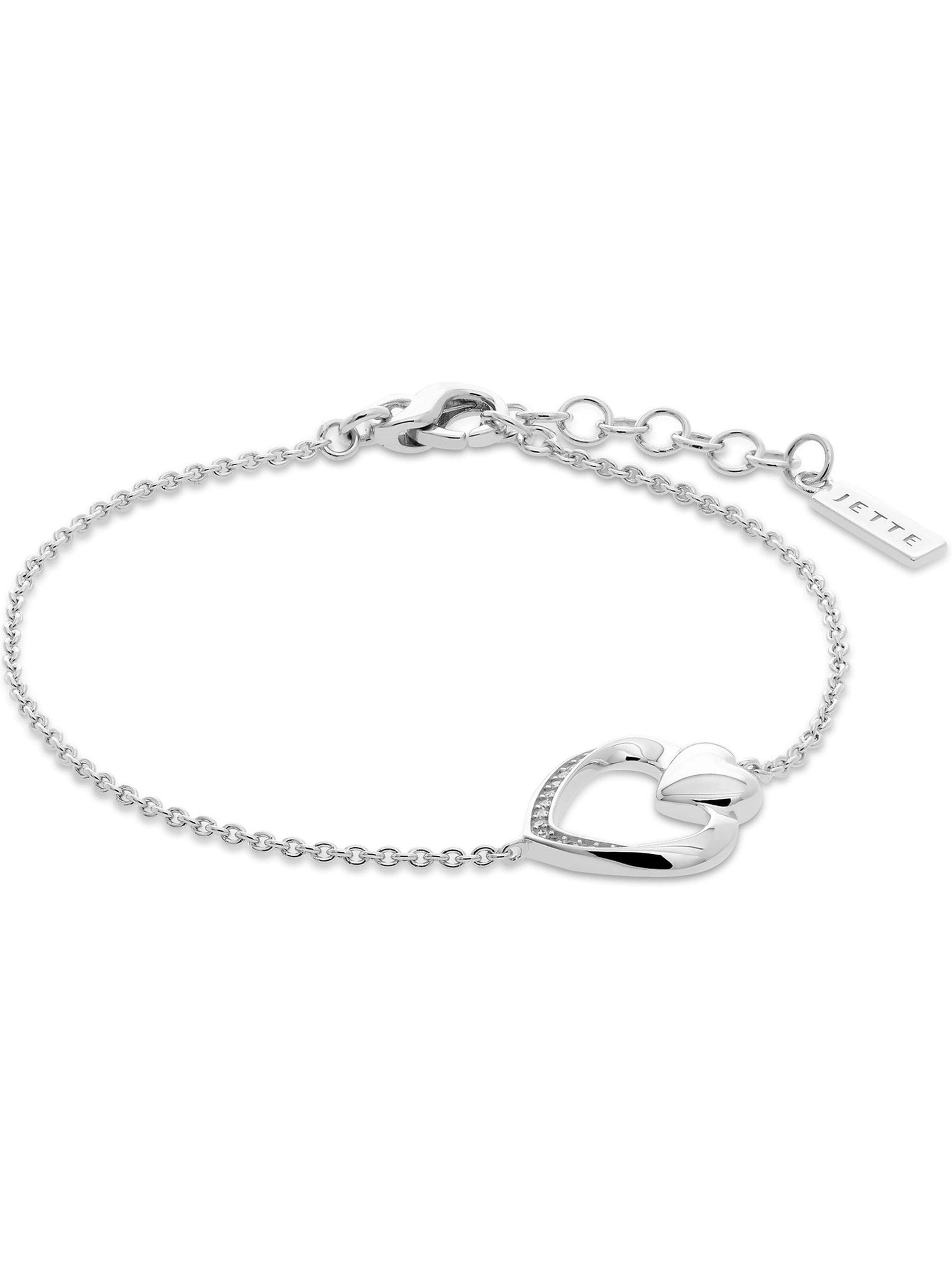 JETTE Bracelet in Silver: front