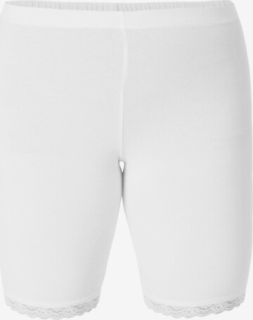 BASE LEVEL Skinny Leggings 'Keilani' in White: front