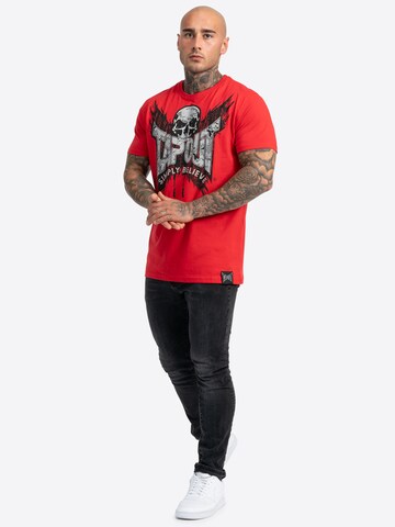 Tapout - Camisa 'Creston' em vermelho