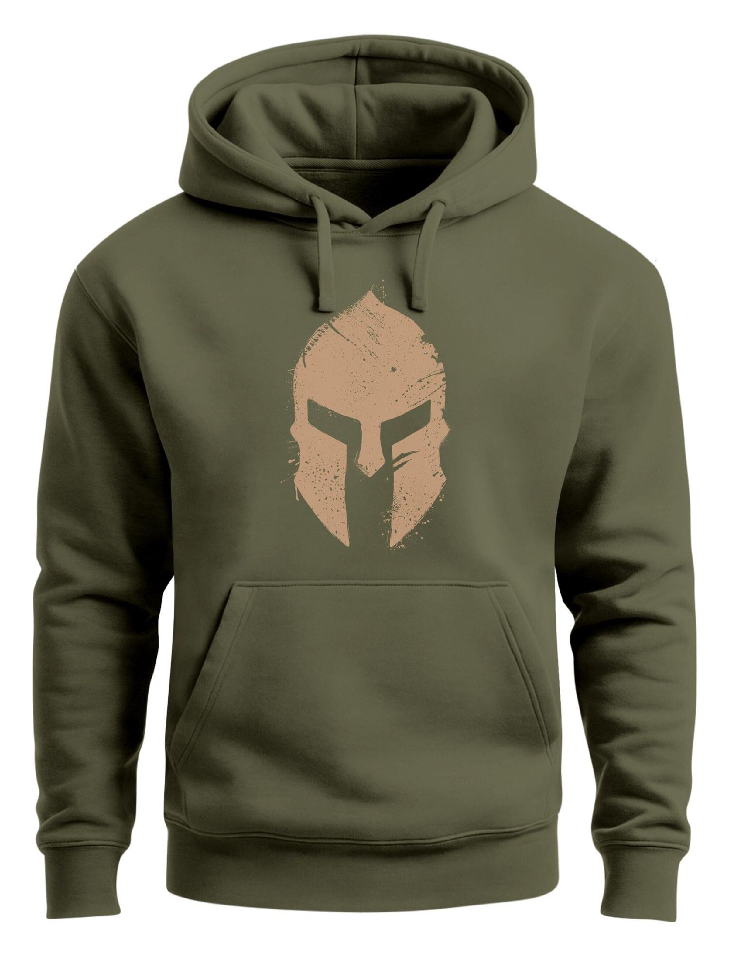 Neverless Sweatshirt 'Sparta' in Green: front