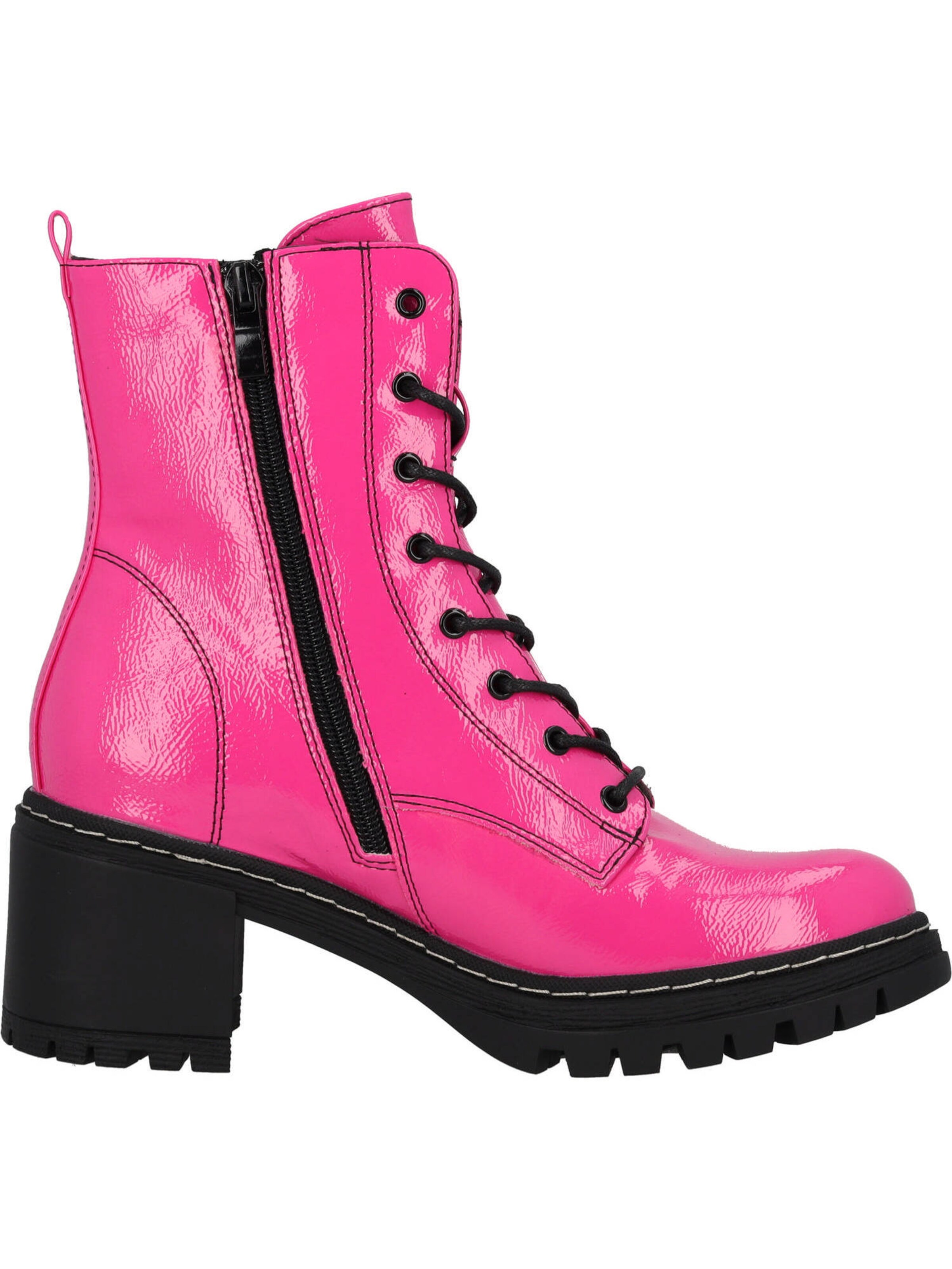 Palado Botki sznurowane 'Kefalonia' w kolorze różowy