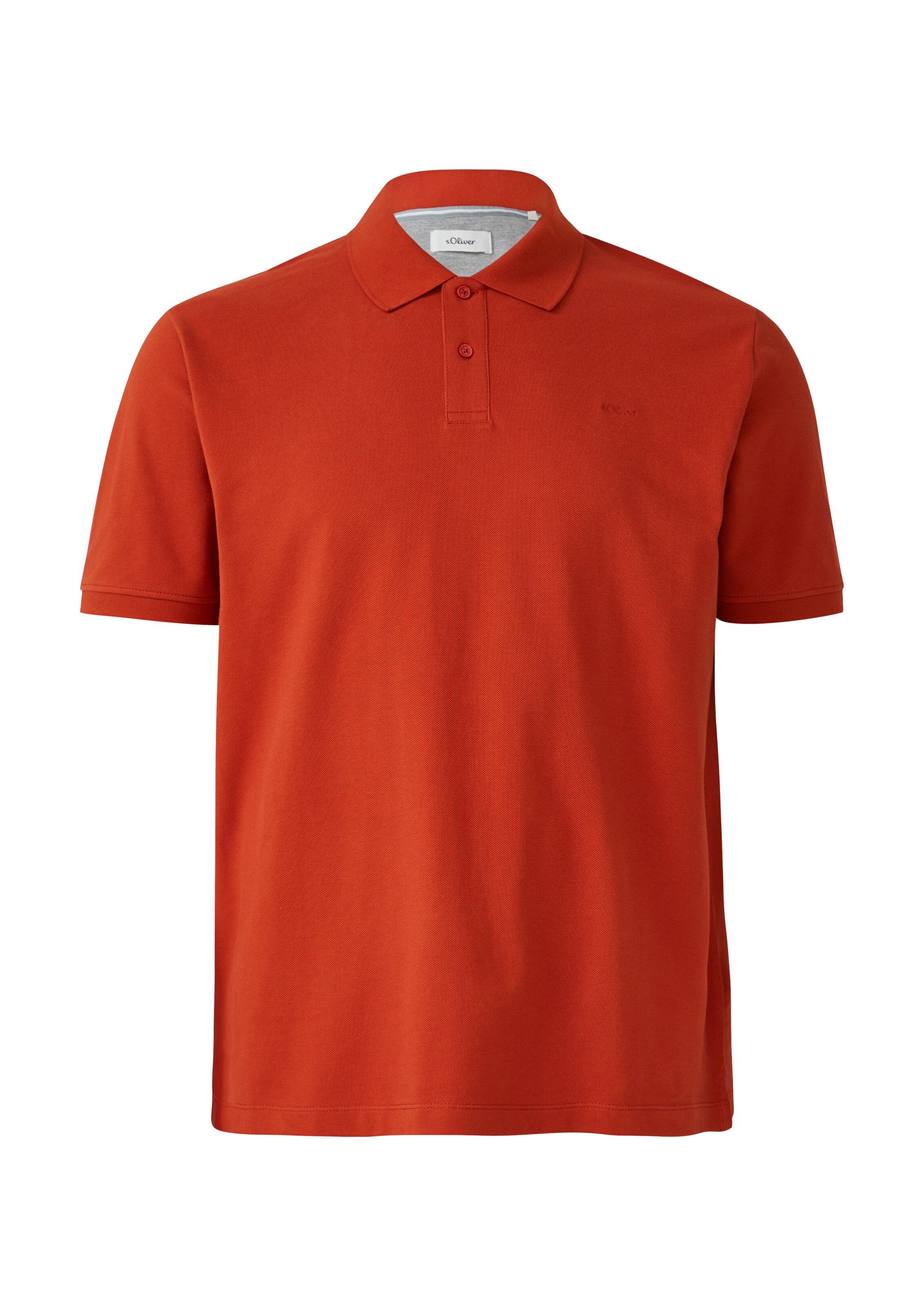 s.Oliver Men Big Sizes Shirt in Rot: Vorderseite
