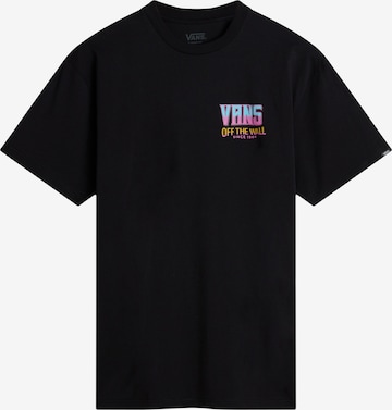 T-Shirt VANS en noir : devant