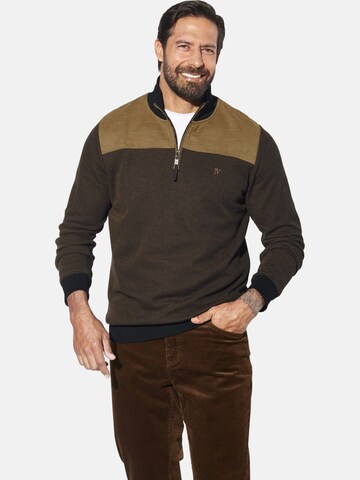Jan Vanderstorm Sweatshirt ' Magnusgard ' in Black: front