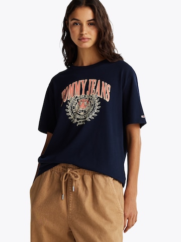 Tommy Jeans Shirt in Blau: Vorderseite