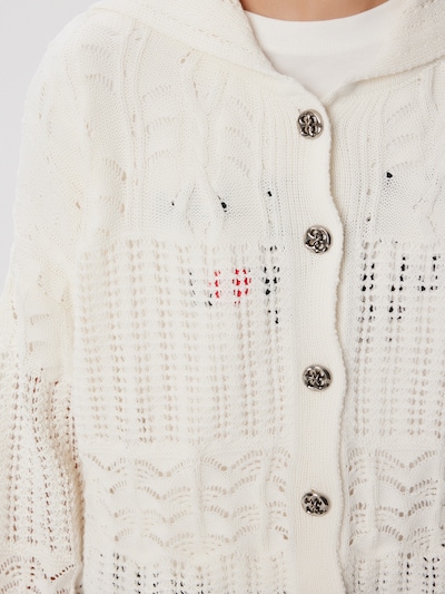 Happiness İstanbul Knit Cardigan in Ecru, Item view