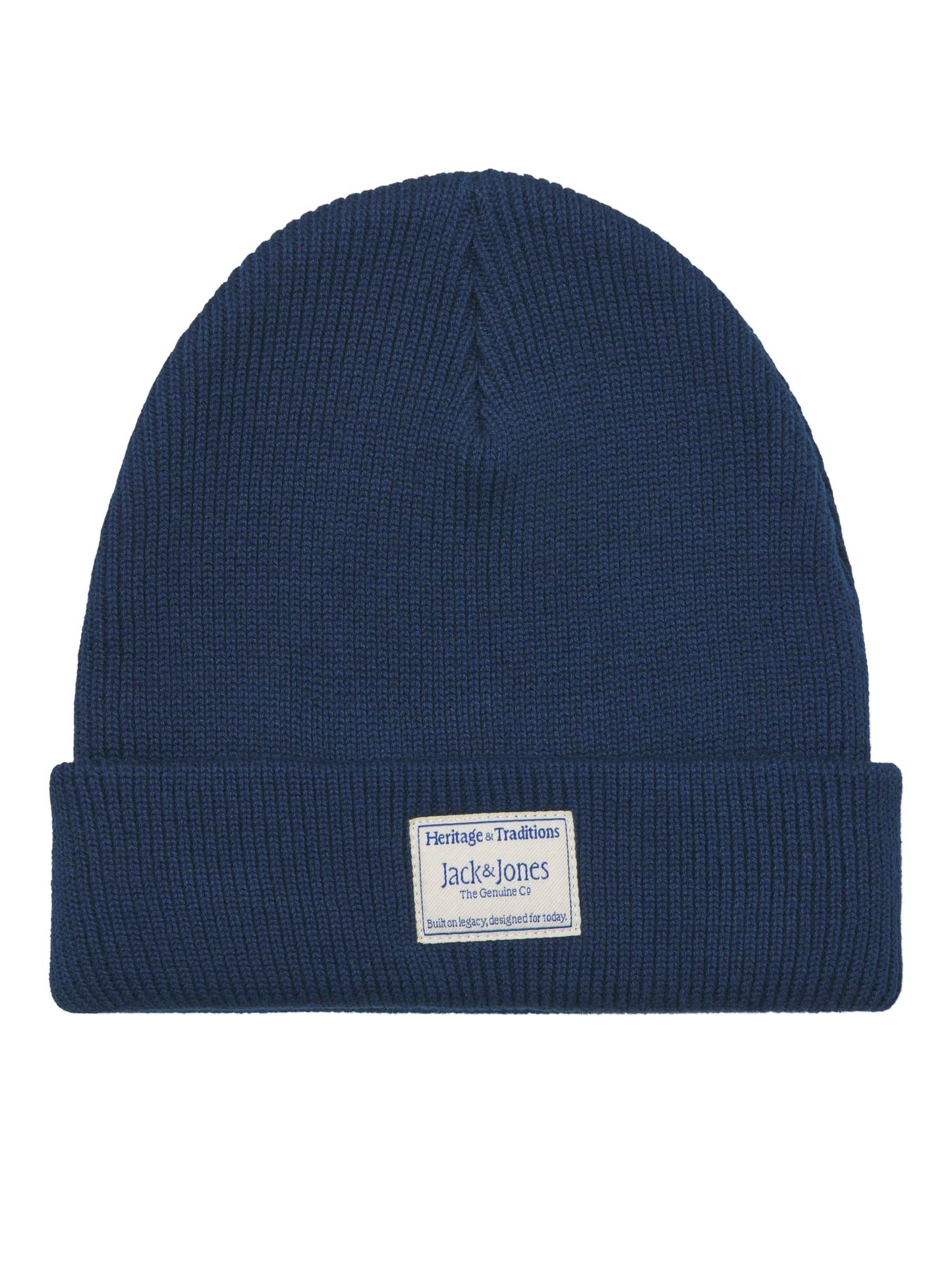 JACK & JONES - Gorra 'JACAttitude' en azul: frente