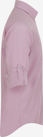 DENIM CULTURE Regular fit Button Up Shirt ' ERIC ' in Pink