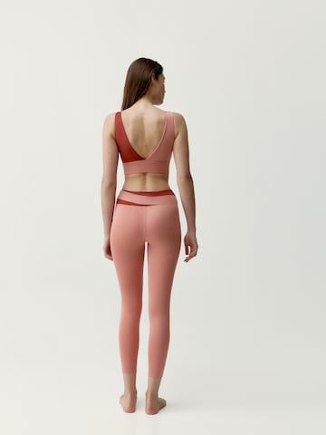 Bustier Soutien-gorge de sport 'Kate' Born Living Yoga en orange