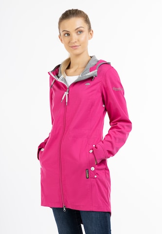 Schmuddelwedda Weatherproof jacket in Pink: front