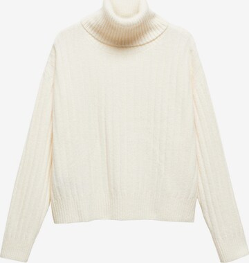 MANGO Pullover 'TALDORIN' in Beige: predná strana