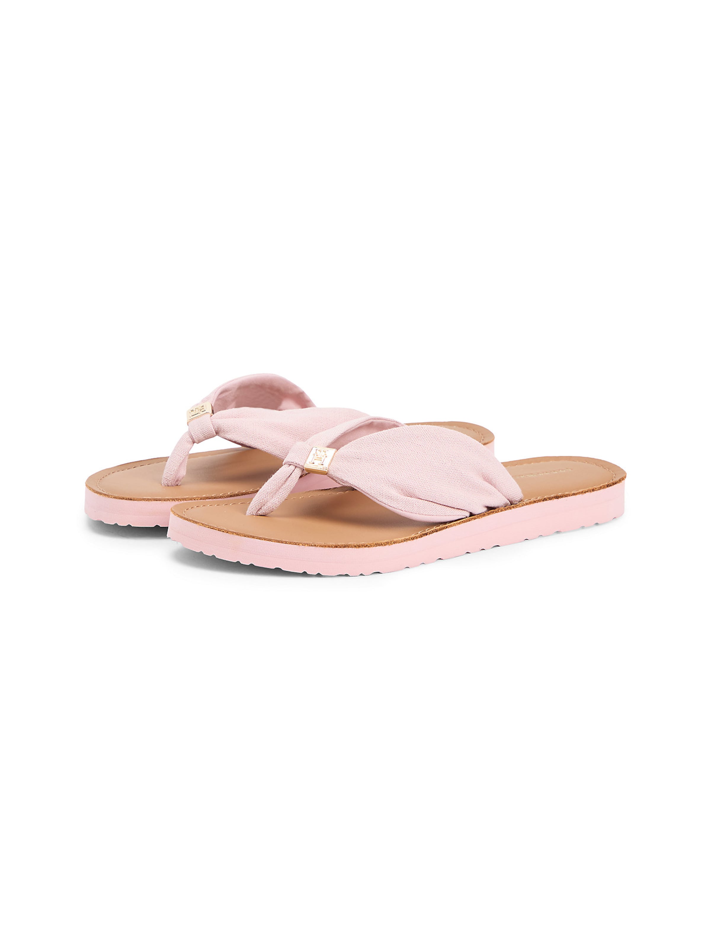 TOMMY HILFIGER T-bar sandals in Pink