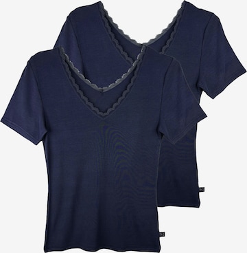 like it! Undershirt 'Jessy' in Blue: front
