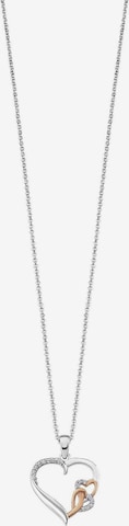 LOTUS SILVER Necklace in Silver: front