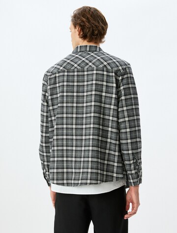 Koton Comfort fit Button Up Shirt in Black