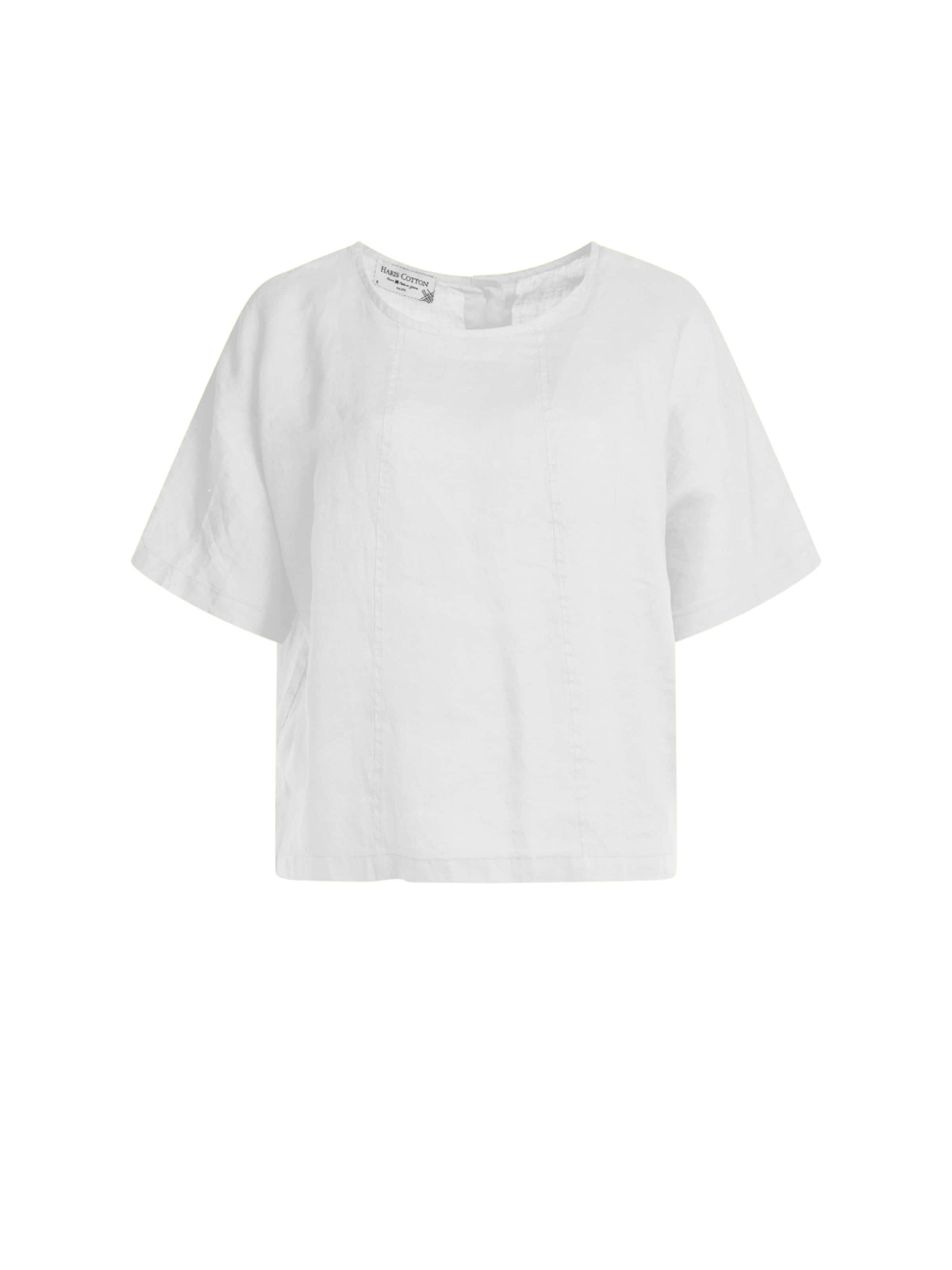 Haris Cotton Chemisier 'Curve' en XXL en blanc, Vue avec produit