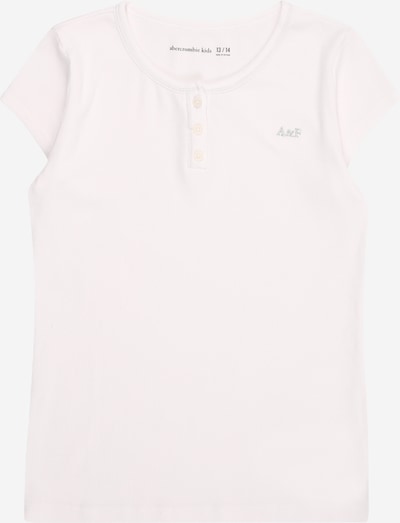 Marškinėliai 'ESSENTIAL' iš Abercrombie & Fitch, spalva – sidabrinė / balta, Prekių apžvalga