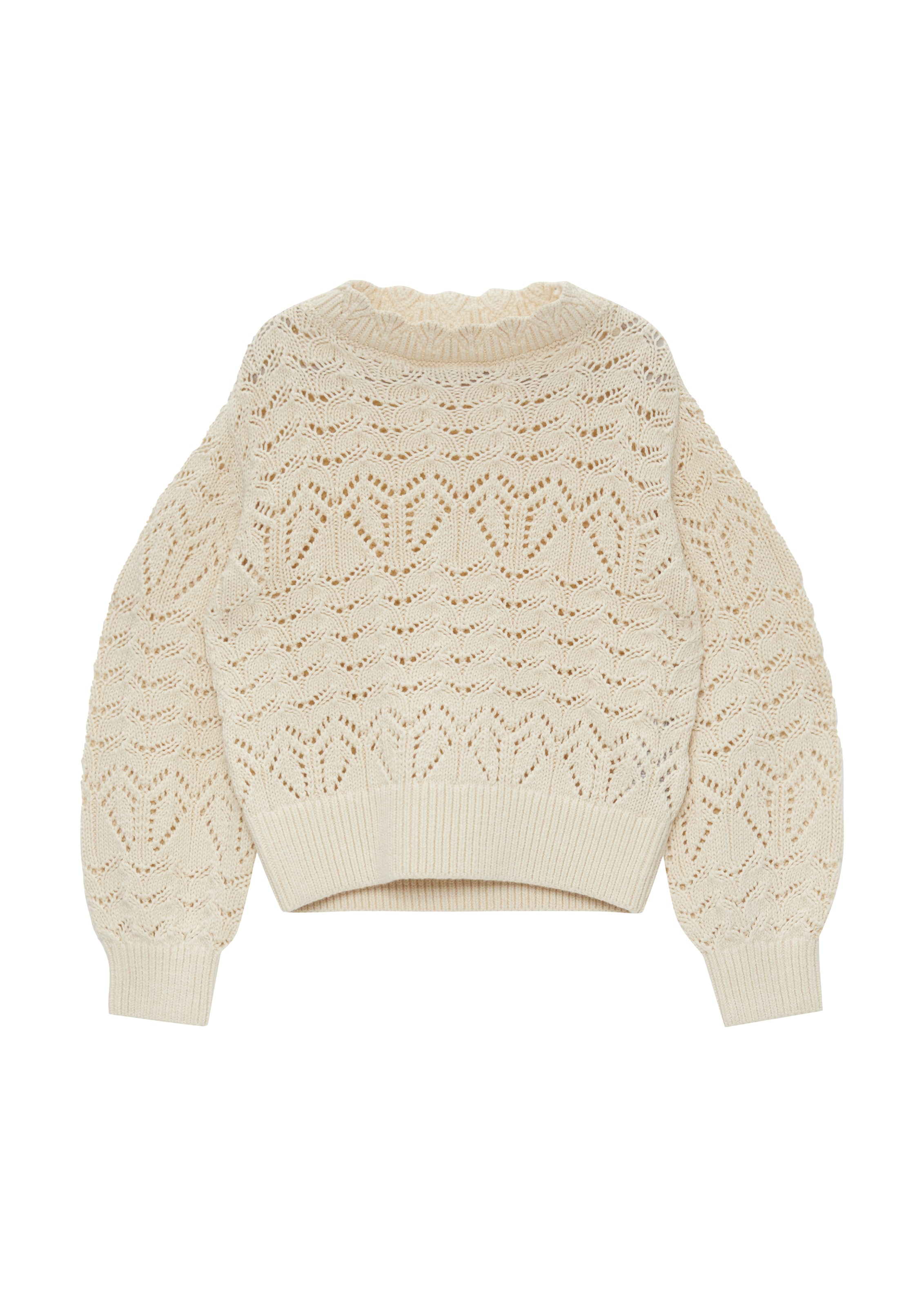 s.Oliver Pullover in Beige: Vorderseite