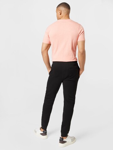 BOSS - Tapered Pantalón 'Sestart' en negro