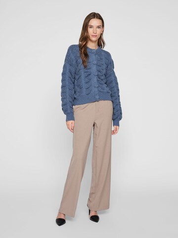 VILA Gebreid vest 'Chana' in Blauw