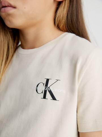 T-Shirt Calvin Klein Jeans en blanc