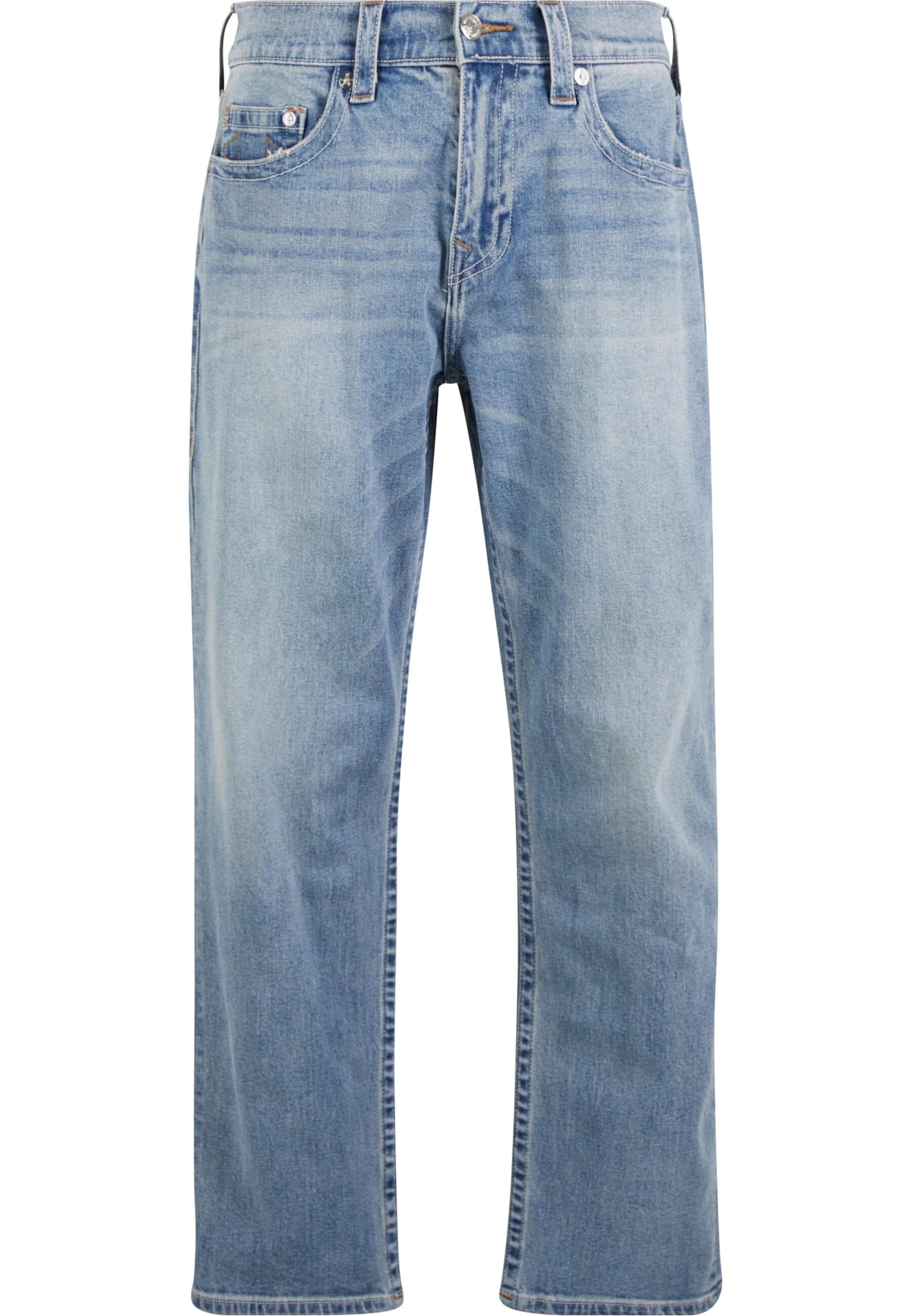 True Religion Regular Jeans in Blue: front