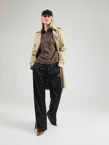 VERO MODA Majica 'VMNELLA' | rjava barva