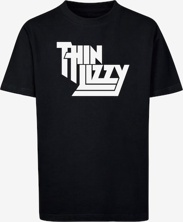 Merchcode Shirt 'Thin Lizzy - Classic' in Zwart: voorkant