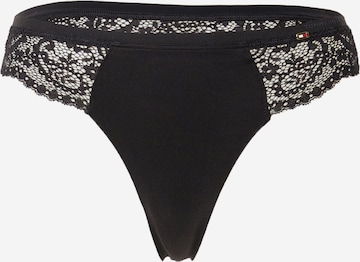 Tommy Hilfiger Underwear String i svart: framsida