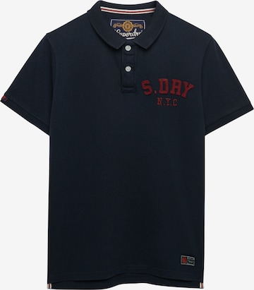 T-Shirt Superdry & Co en bleu : devant