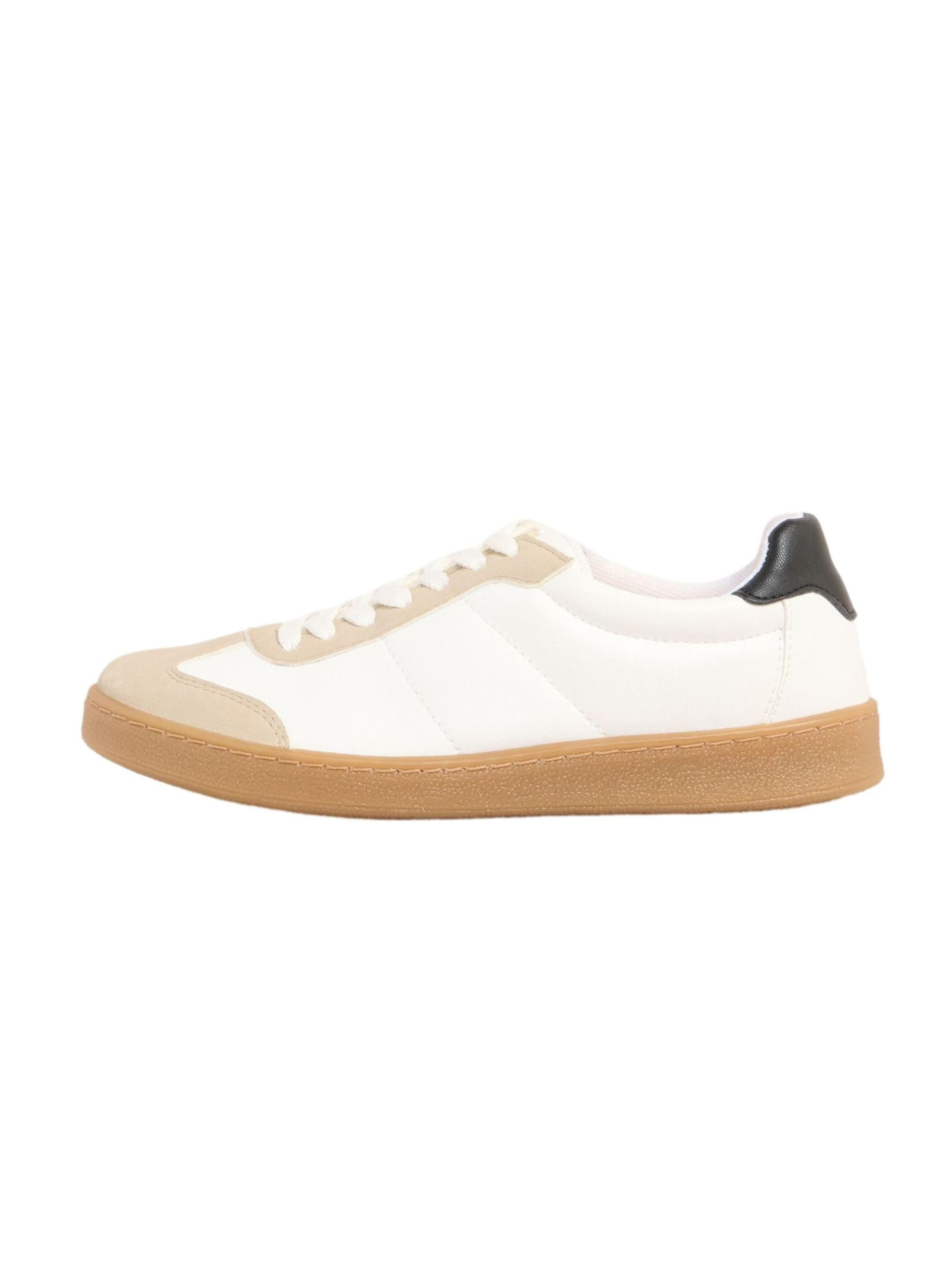 Sneaker low de la Friends Like These pe alb: față
