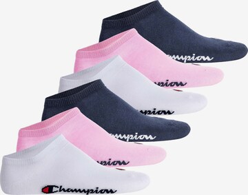 Champion Authentic Athletic Apparel Socks in Blue: front