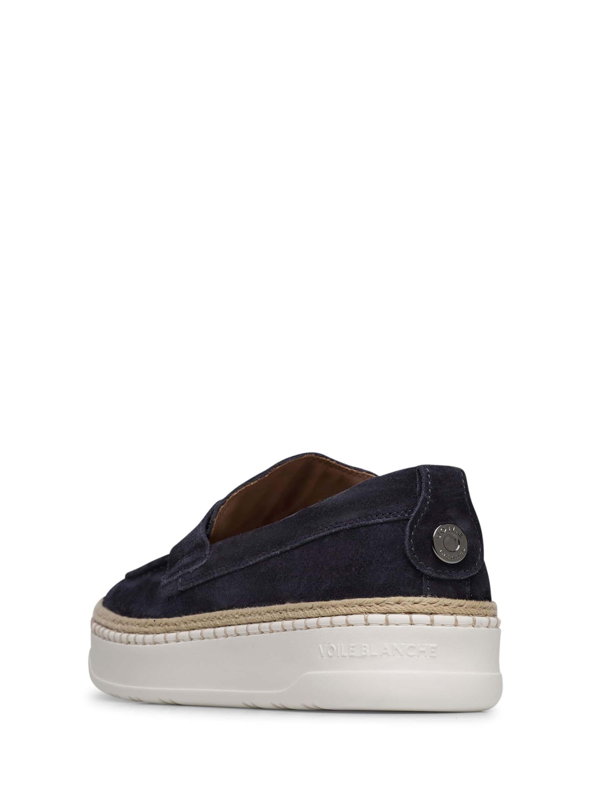 Voile blanche Moccasin 'LAYTON MOK 3' in Blue