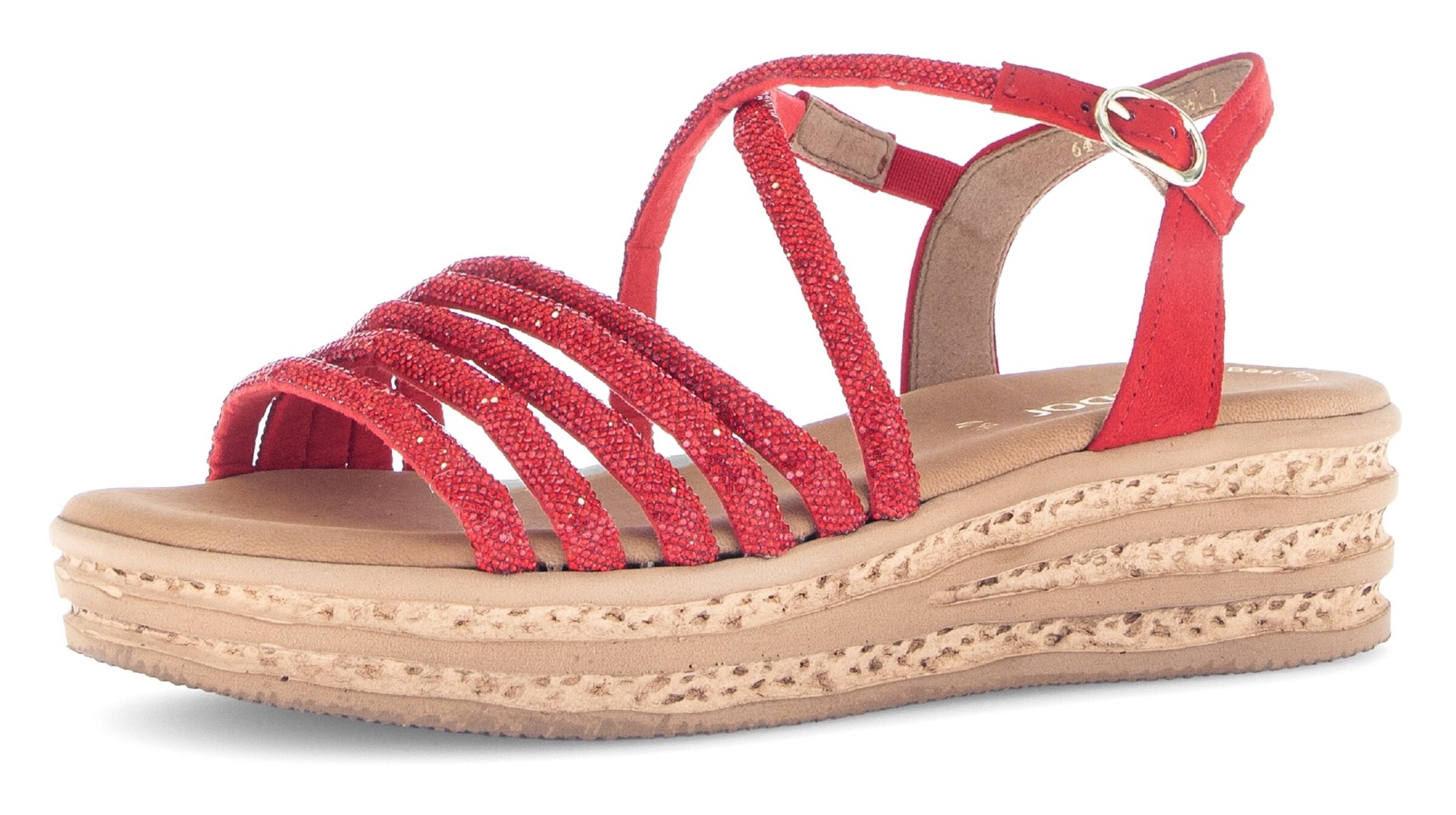 GABOR Sandals in Red: front