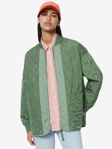 Marc O'Polo DENIM Prehodna jakna | zelena barva: sprednja stran