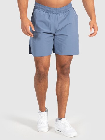 Smilodox Regular Workout Pants 'Sydney' in Blue: front