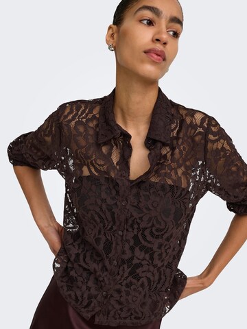ONLY Blouse 'Birun' in Bruin