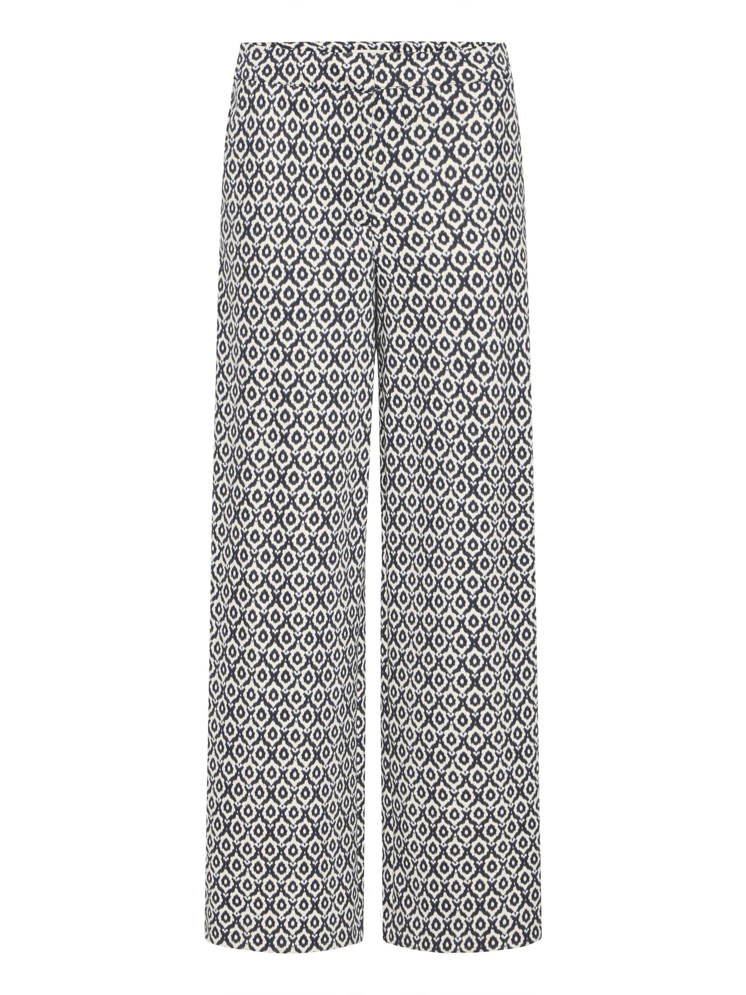 ICHI Loosefit Hose 'Kate' in Blau: Vorderseite