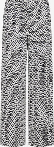 ICHI Broek 'Kate' in Blauw: voorkant