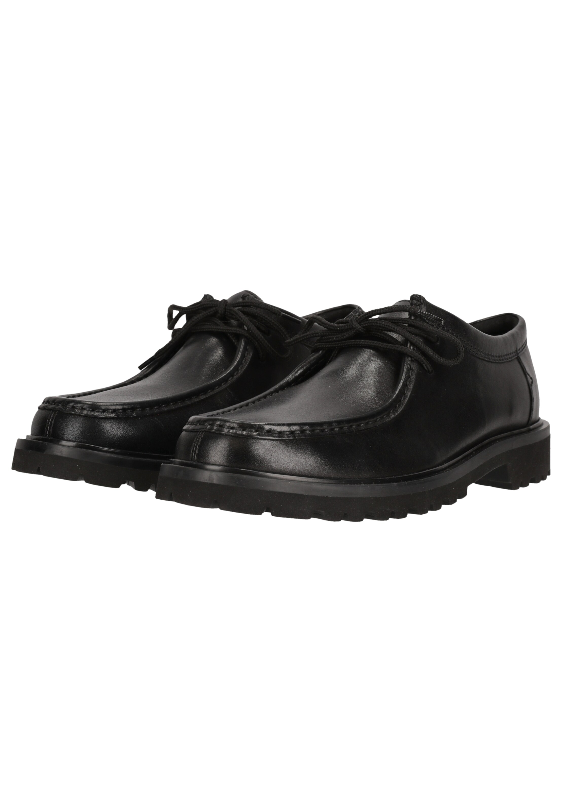 CLARKS Schnürschuhe 'Berwick Seam' in Schwarz