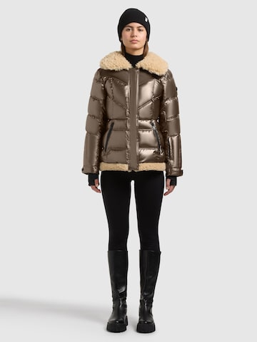 khujo - Chaqueta de invierno 'Inez' en marrón