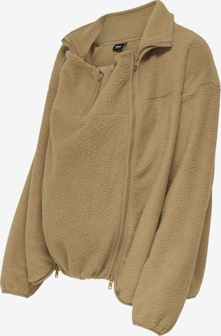 Only Maternity Sweatshirt 'OLMMam' in Brown: front