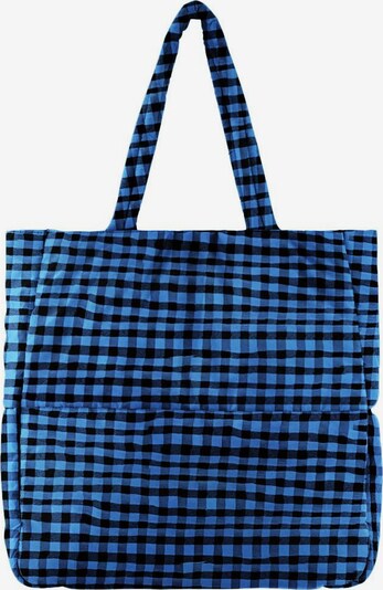 PIECES Shopper 'Fulla' in de kleur Blauw / Donkerblauw / Zwart, Productweergave