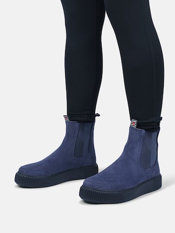 Crickit Chelsea Boot 'TEA' in Blau: Vorderseite