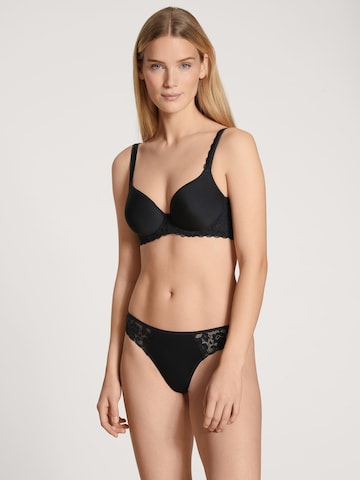 T-shirt Reggiseno 'Natural Comfort Lace' di CALIDA in nero